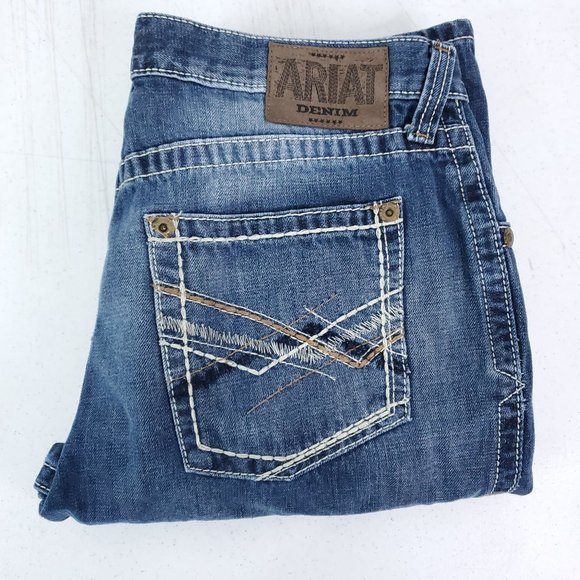 Ariat Other - Ariat M5 Slim Straight Denim Jeans Men's 33/34